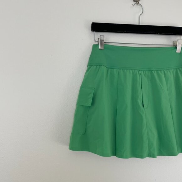 Offline By Aerie 4 Pocket Pleated Tennis Skort Grass Green Size Large - Picture 7 of 7